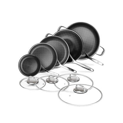 DiamondClad™ Thermowave™ Hybrid 9 Piece Cookware Set