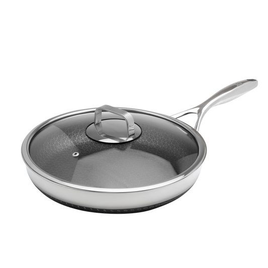 DiamondClad™ 12 Inch Thermowave™ Hybrid Pan and Lid Set