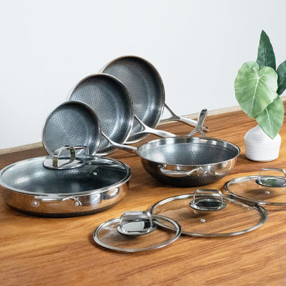 DiamondClad™ Thermowave™ Hybrid 9 Piece Cookware Set