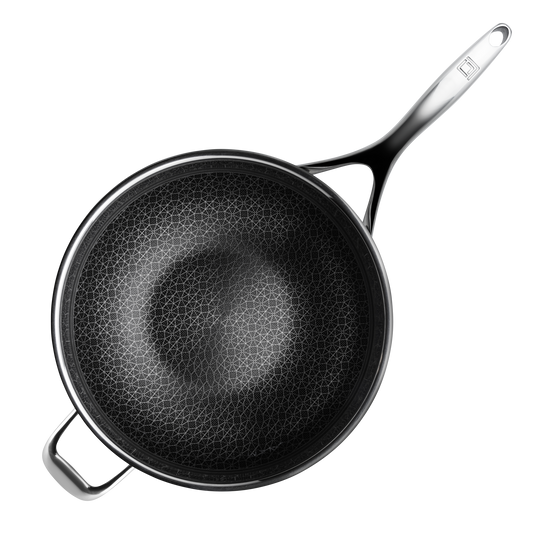 DiamondClad™ 12 Inch Thermowave™ Hybrid Wok